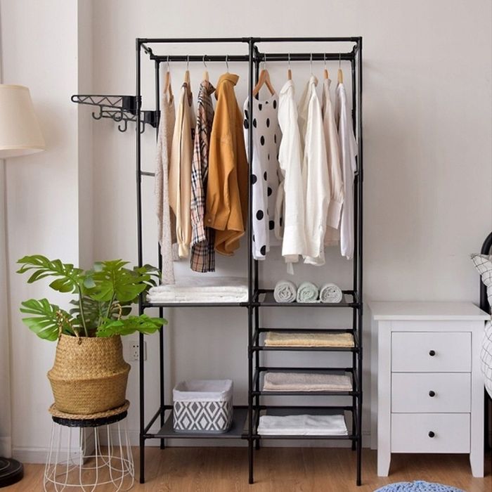 Розкладна текстильна шафа-гардероб на 80 кг – легка, міцна, мобільна