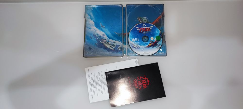 Vendo conjunto The Legend of Zelda Skyward Sword para Nintendo Wii!