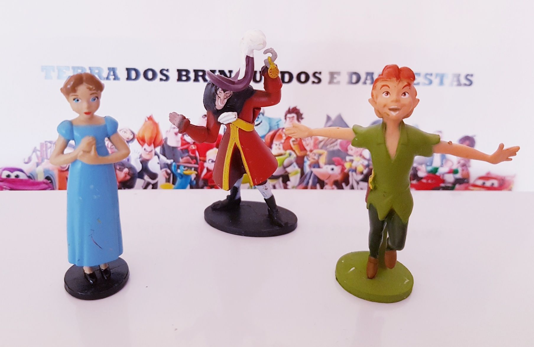 3 pcs Peter Pan (Portes Incluidos) 
-Tamanho: +/- 4