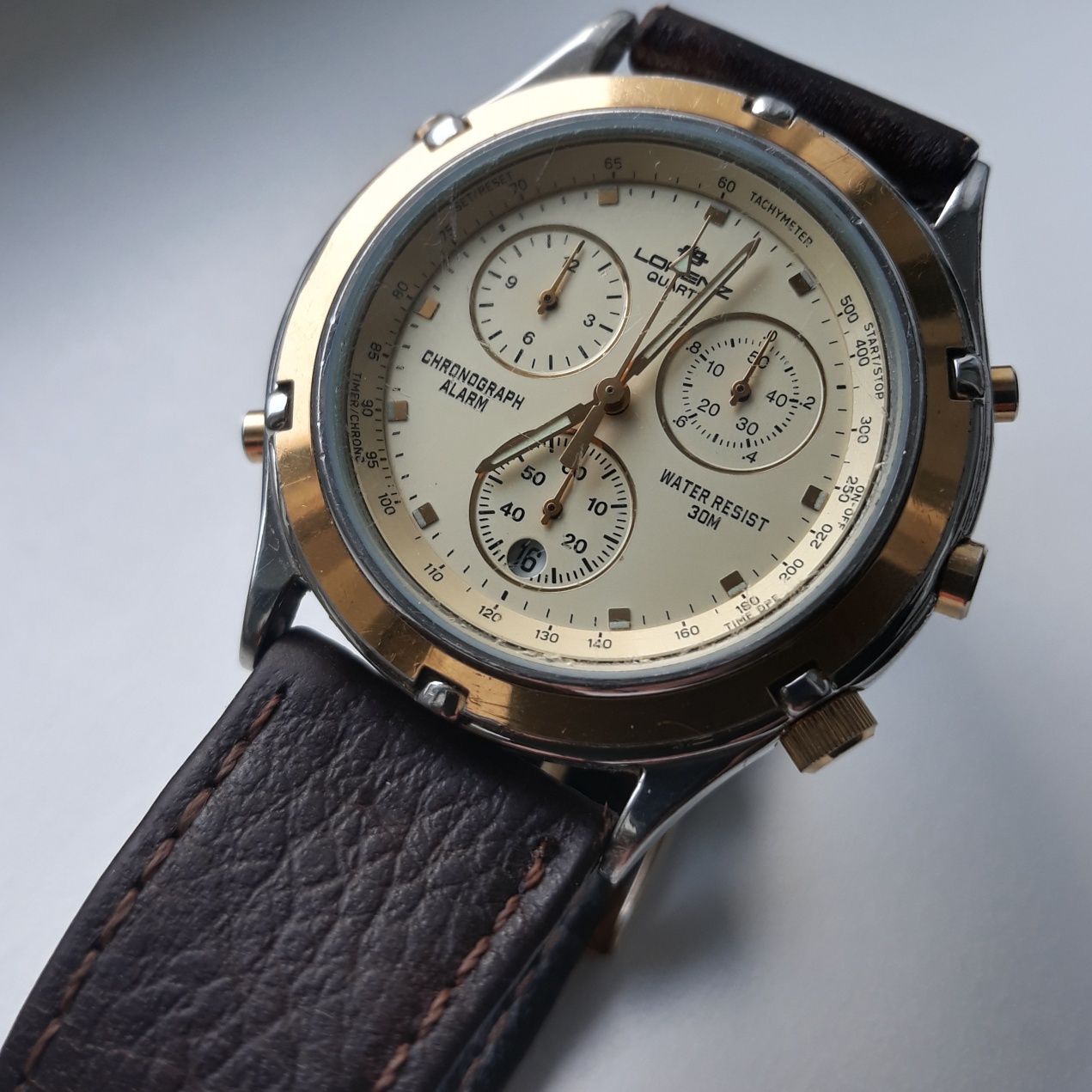 Zegarek Lorezn Chronograph Alarm Citizen Miyota 3510