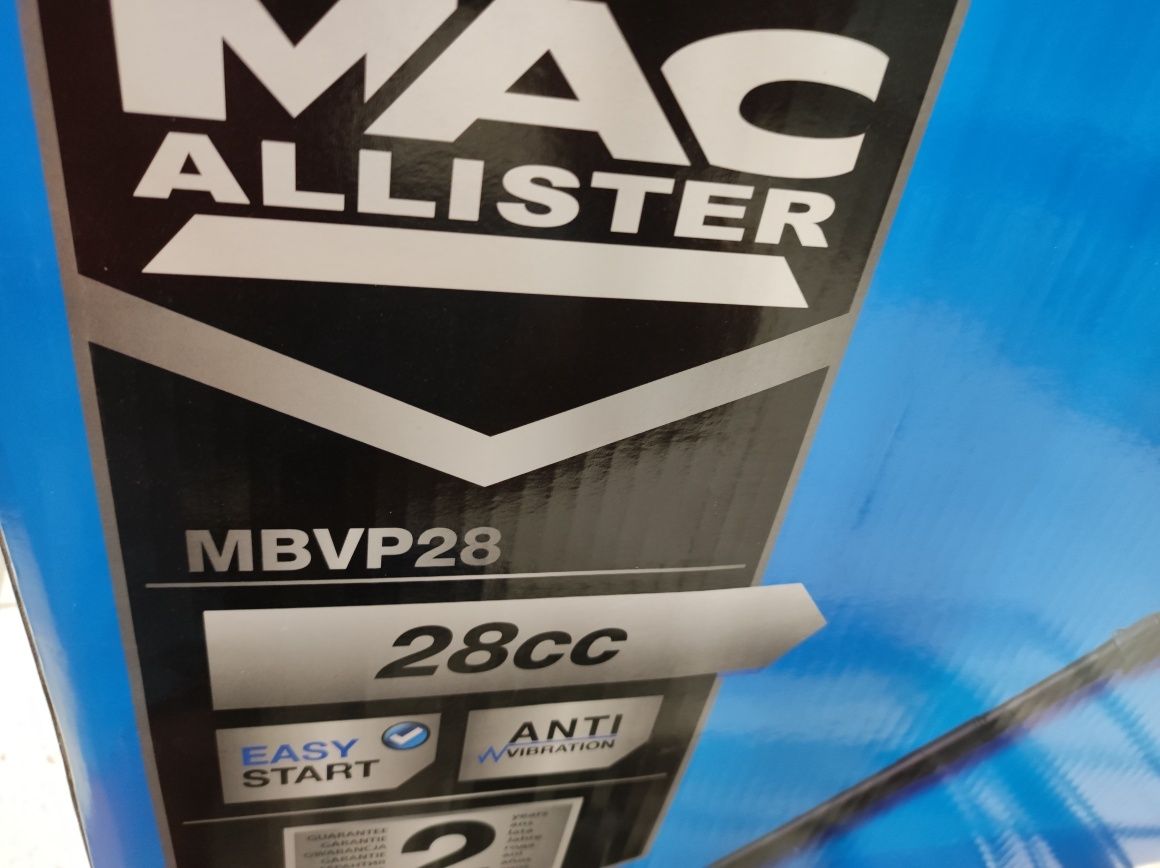 Odkurzacz dmuchawa do liści spalinowa MacAllister 27,6 cm3 MBVP28