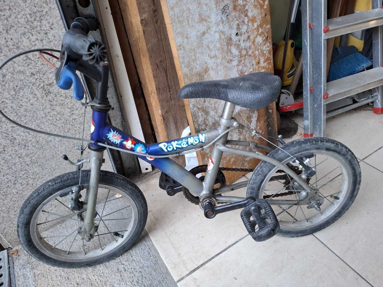 Bicicleta de criança pokémon roda 12
