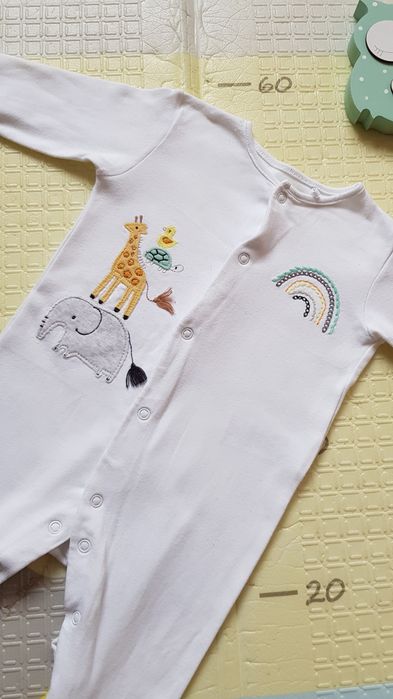 Чоловічок Некст Next боді ромпер сліп бодік 3-6 м