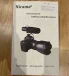 Nowy Oryginalny Mikrofon kierunkowy Nicama SGM5