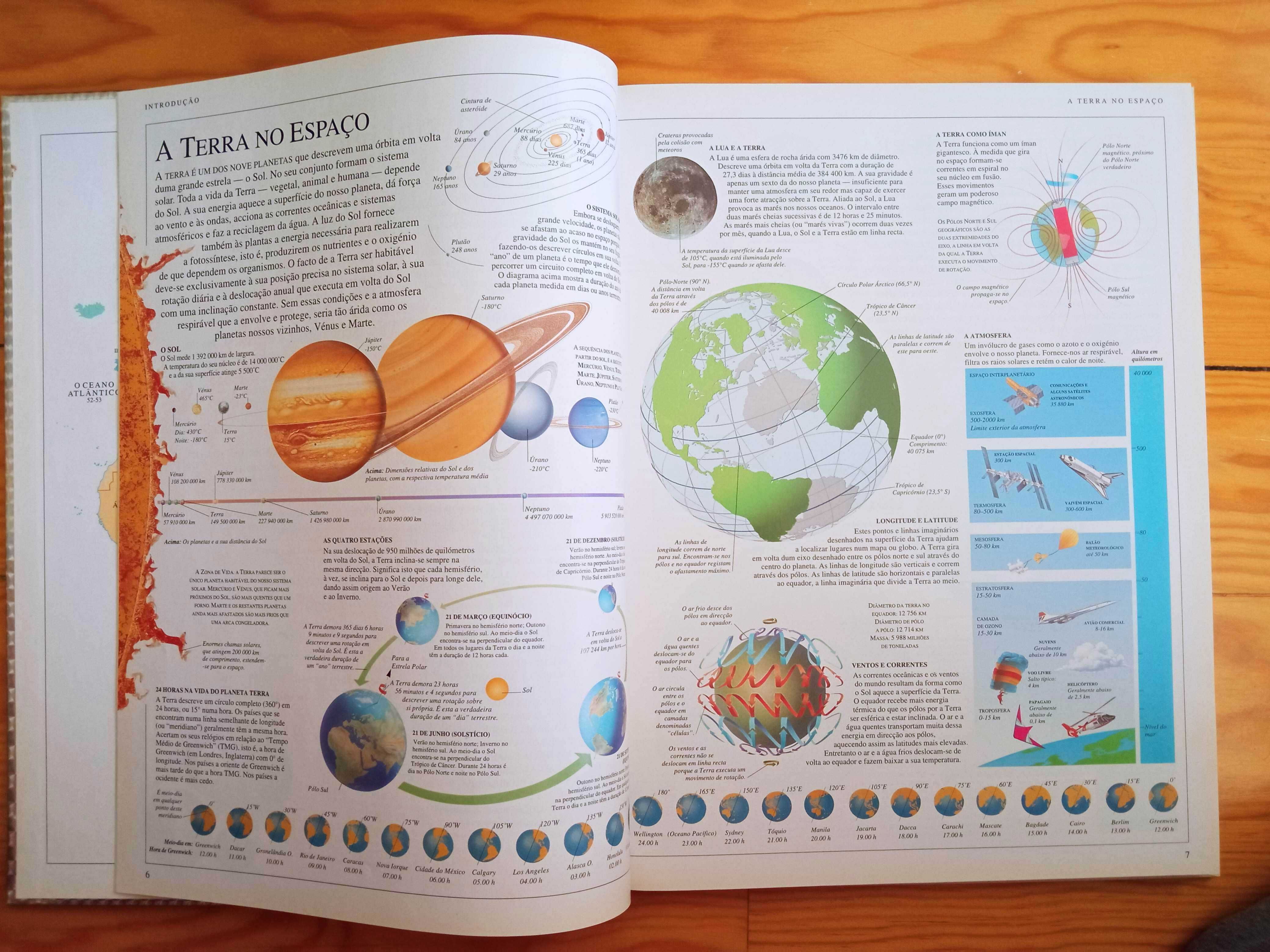 Grande Atlas do Mundo - Atlas Mundial Ilustrado