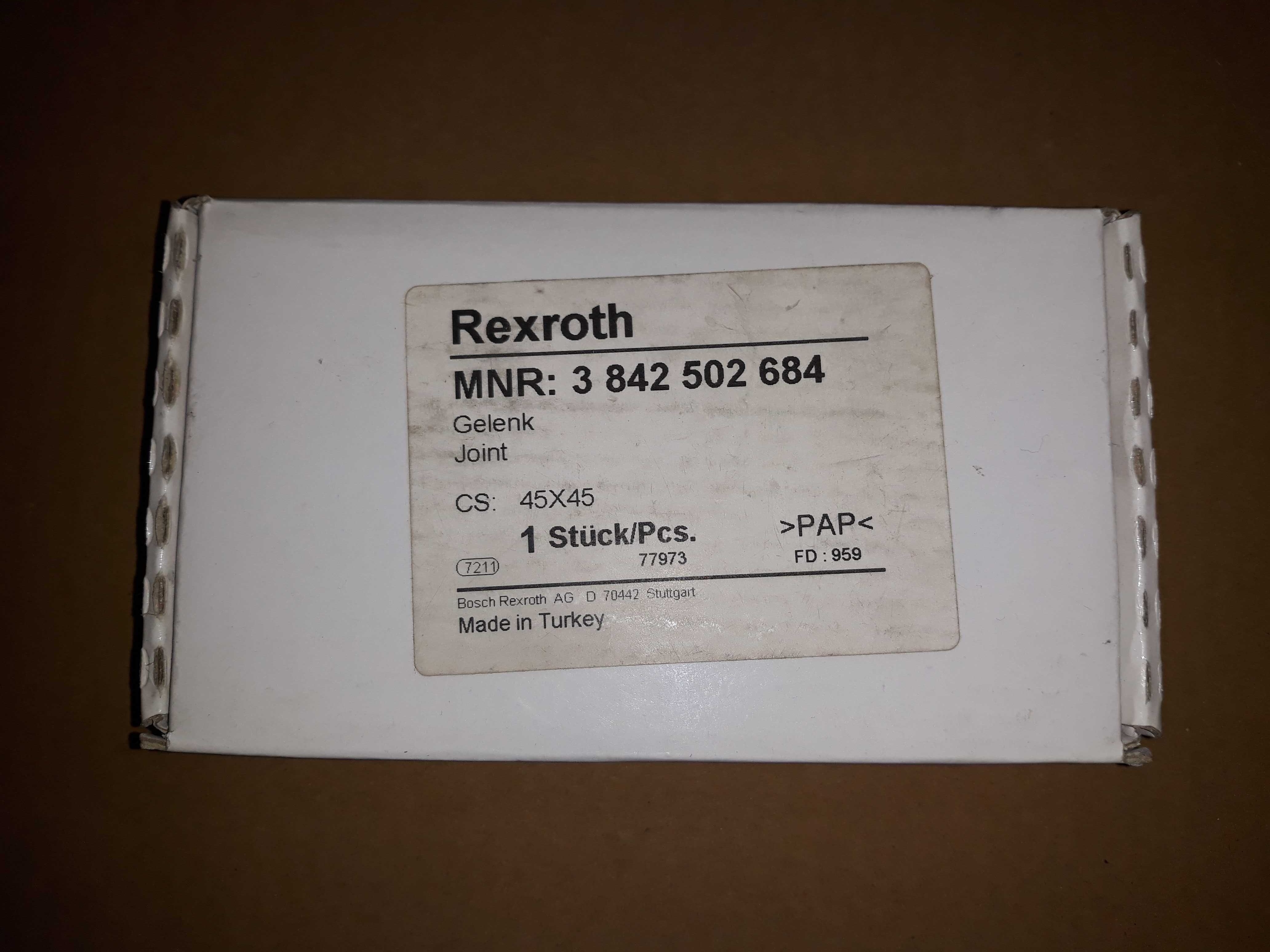 Przegub, podpora Rexroth 3.842.502.684 do profili 45x45