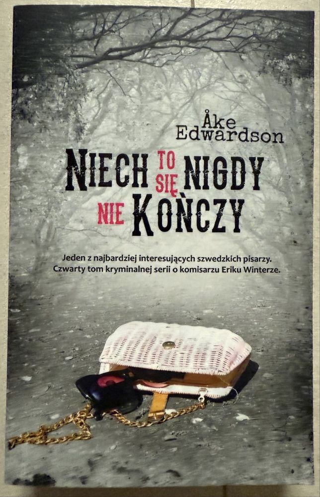 Książka „Niech to się nigdy nie kończy” - Åke Edwardson