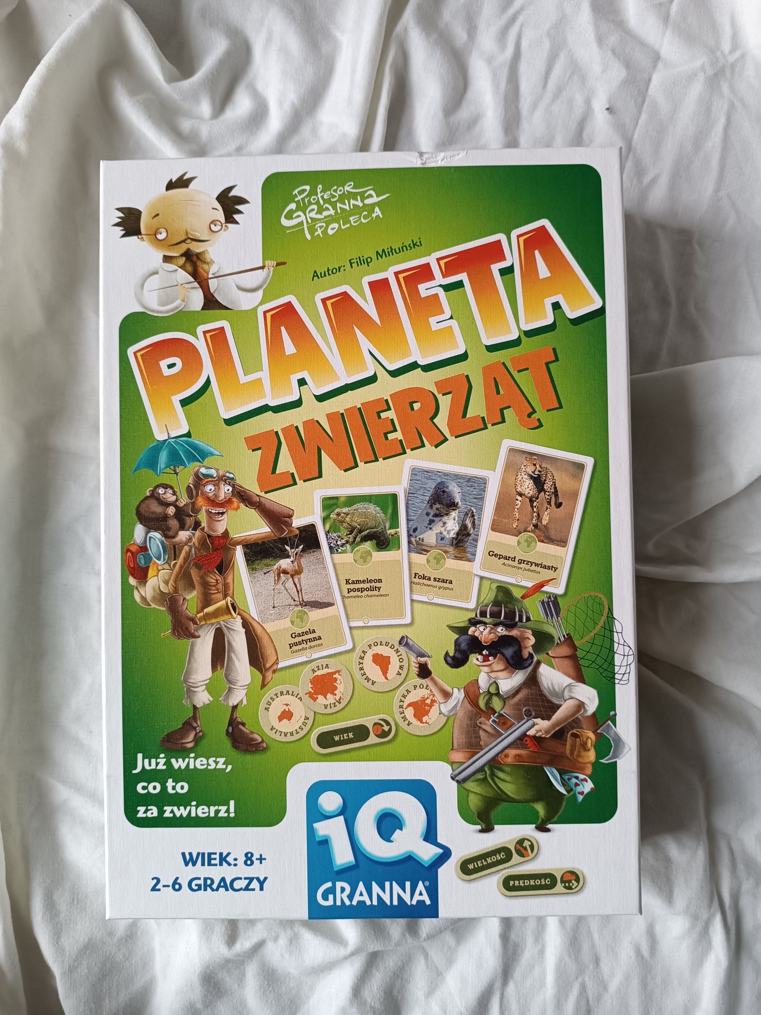 Gra planszowa planeta zwierząt