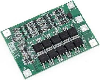 Плата заряду і захисту Li-Ion з балансуванням BMS 3S-60A ,4S-40A