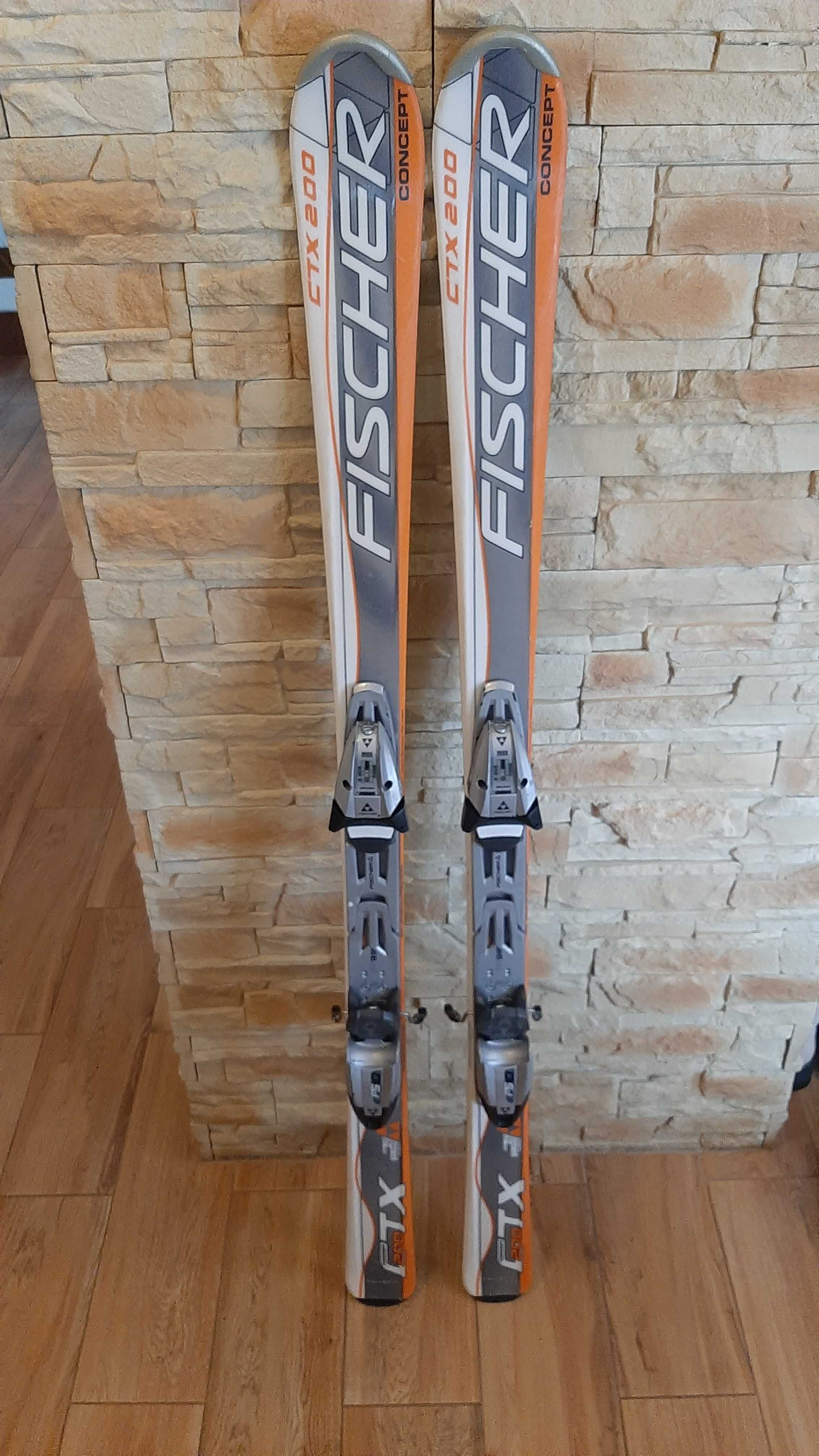 Narty FISCHER CTX 200 stan bardzo dobry