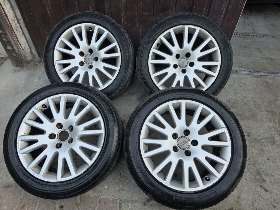 Koła r17 felgi Aluminiowe audi a6c6 5x112 225/50r17