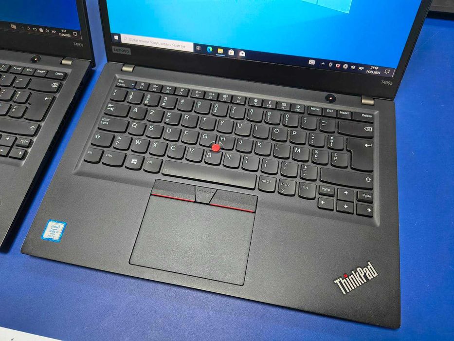 Професійні - Lenovo ThinkPad T490s - Core i7, 16GB RAM, SSD, FHD Touch