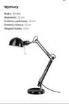 Forsa lampka biurkowa Ikea