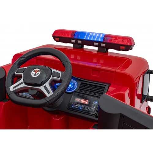Pojazd Straż Pożarna Auto samochód na akumulator dla dzieci Autko