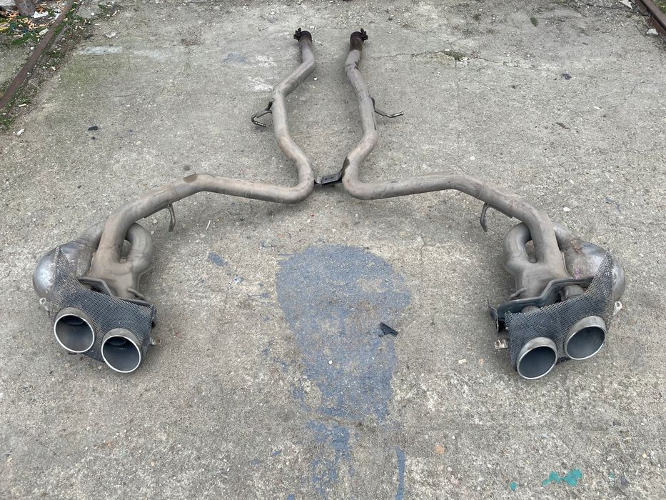 Maserati levante tłumik aktywny końcowy wydech