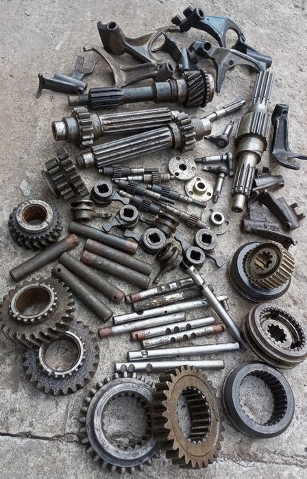 Первичный вал Кпп Уаз,промвал,шестерни,муфты,подшипники,синхрон,сухари