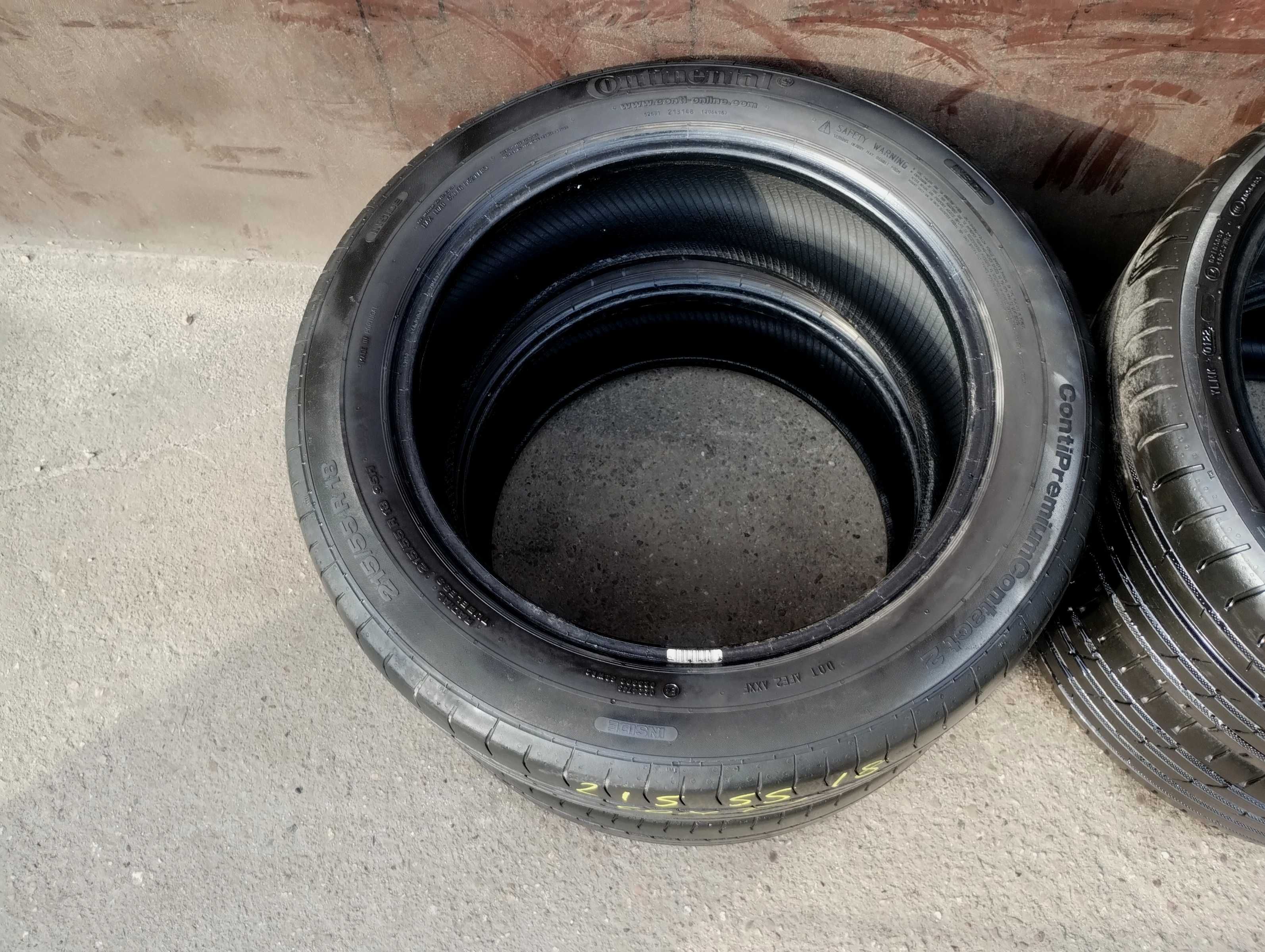 215/55R18 95H Opony Letnie Lato Continental ContiPremiumContact 2 5mm