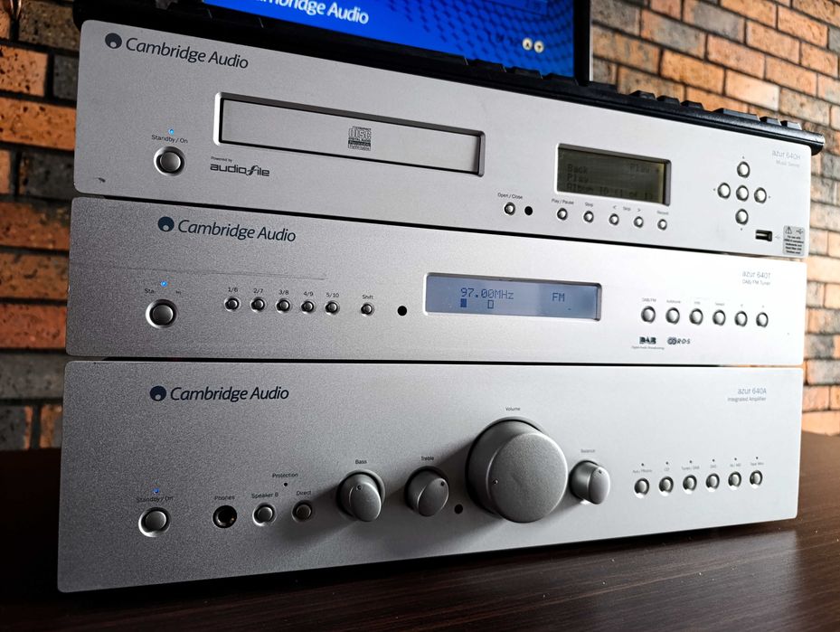 Wieża Cambridge Audio + kolumny Acoustic Energy