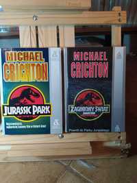 Jurassic Park, Zaginiony Świat. Michael Crichton ( PL komplet 2 cz. )