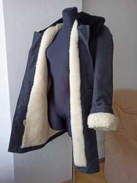 Тулуп (пальто, шуба) натуральная овчина размер 50-52