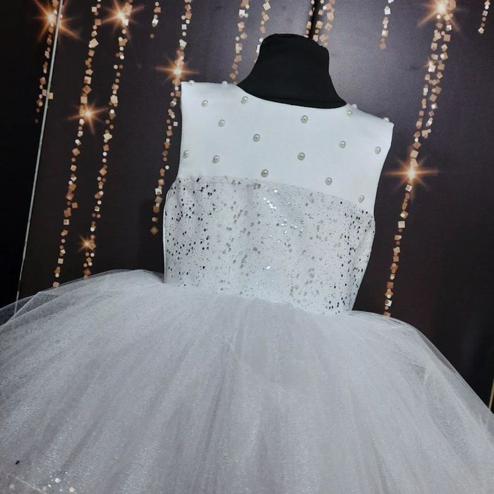 Святкова сукня для дівчинки, сукня сніжинка, плаття для дівчинки