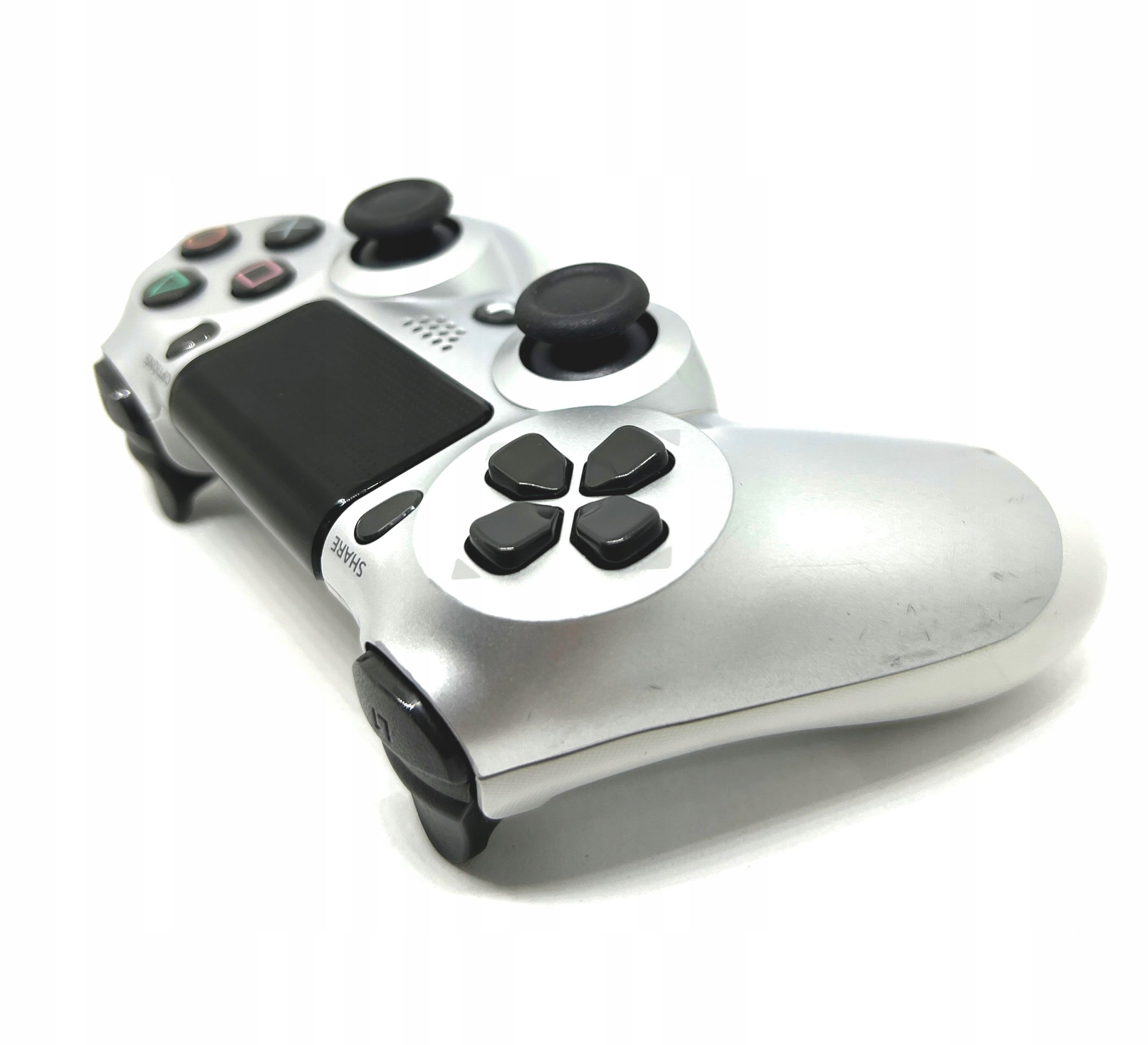 Oryginalny Pad Kontroler Dualshock V2 Srebrny