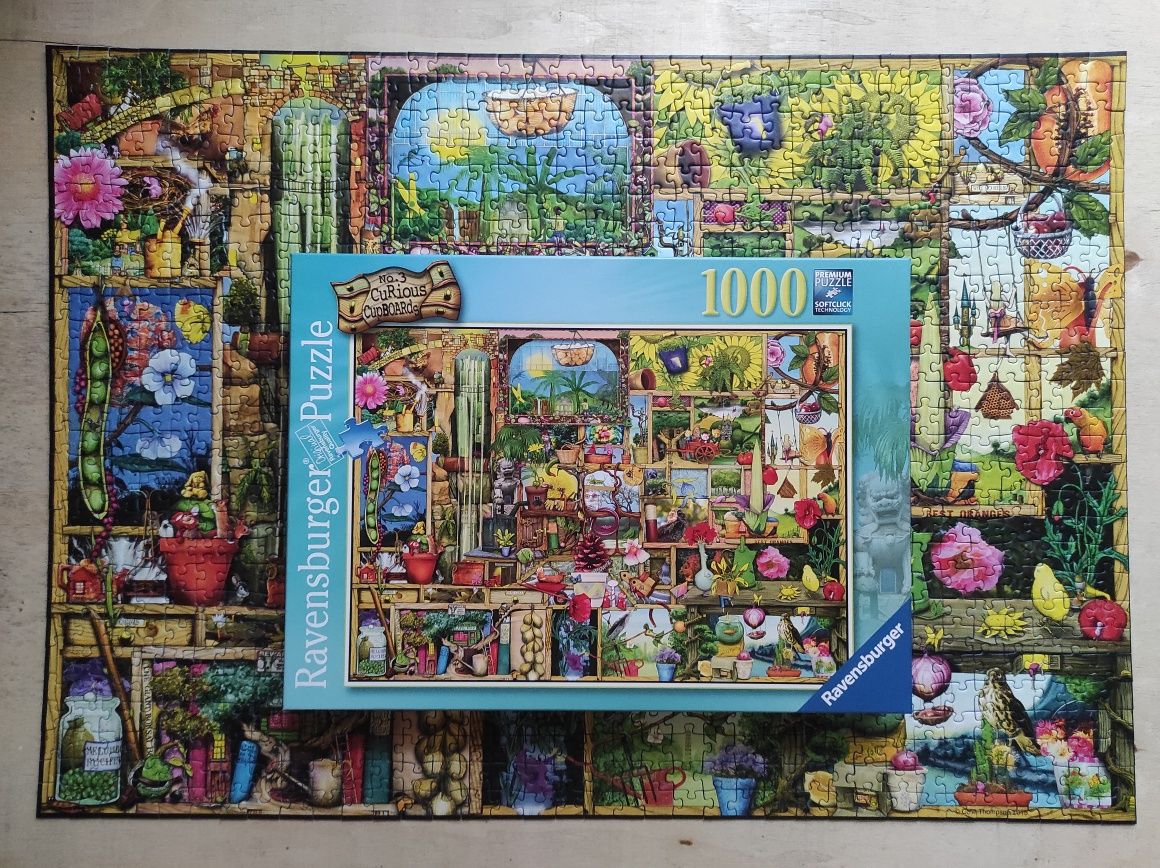 Kompletne stan idealny puzzle The Gardener's Cupboard, Ravensburger,