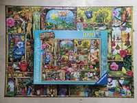 Kompletne stan idealny puzzle The Gardener's Cupboard, Ravensburger,