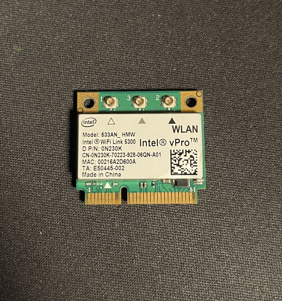 Karta sieciowa Intel WiFi Link 5300