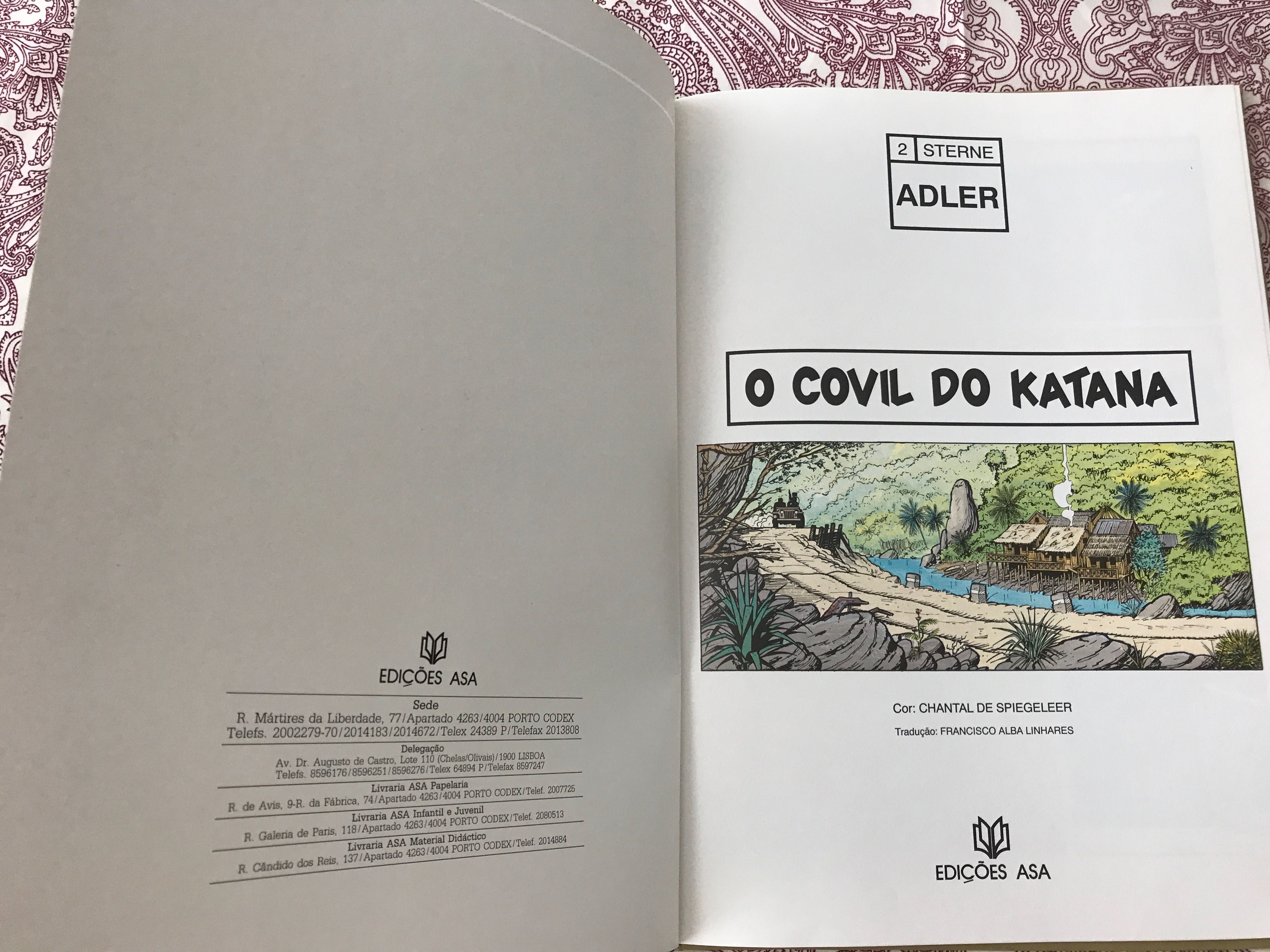 Livro: O Covil do Katana