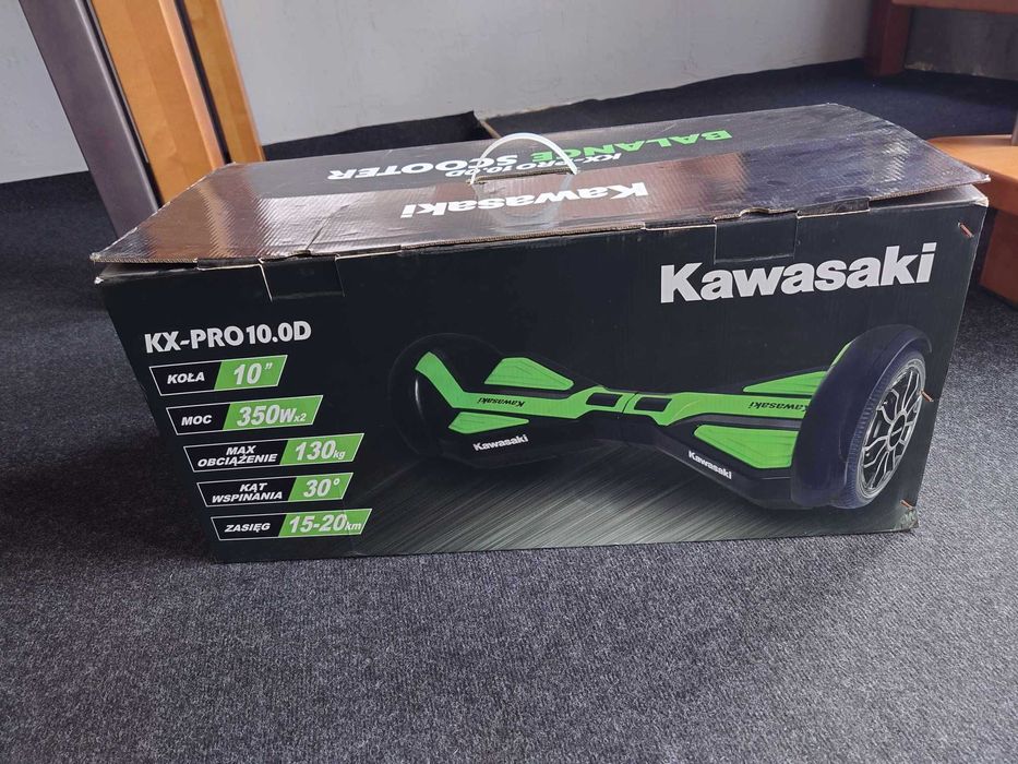 Kawasaki KX-PRO 10.0D DUŻE KOŁA elektryczna deskorolka