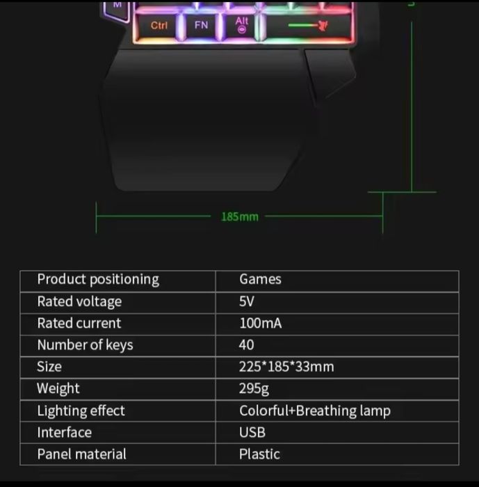 Teclado mini para pc
