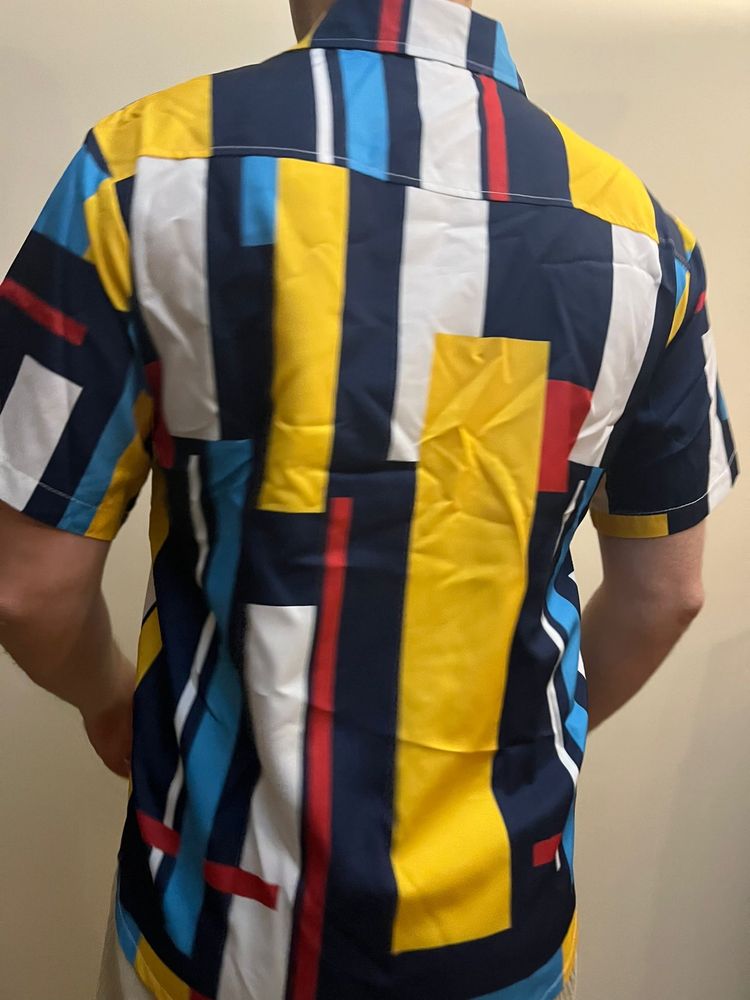 Camisa mondrian