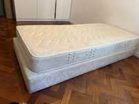 Colchao individual + sommier