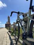 Giant Revolut 1 gravel adaptada para estrada. C/ extras