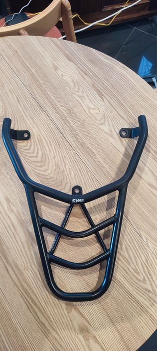 Suporte top case/baú mota scooter - Sym