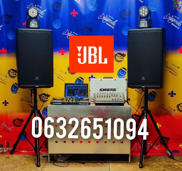 Аренда звука JBL с микрофонами и диджеем.Аренда колонок.Прокат колонок