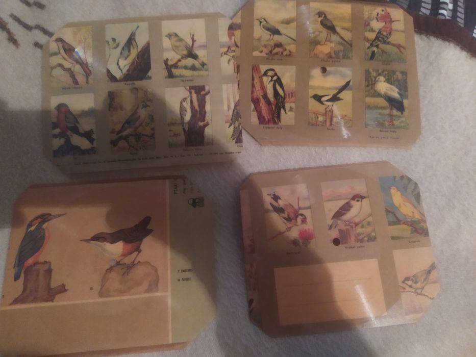 Zestaw 9 pocztówek dźwiękowych ilustrowanych