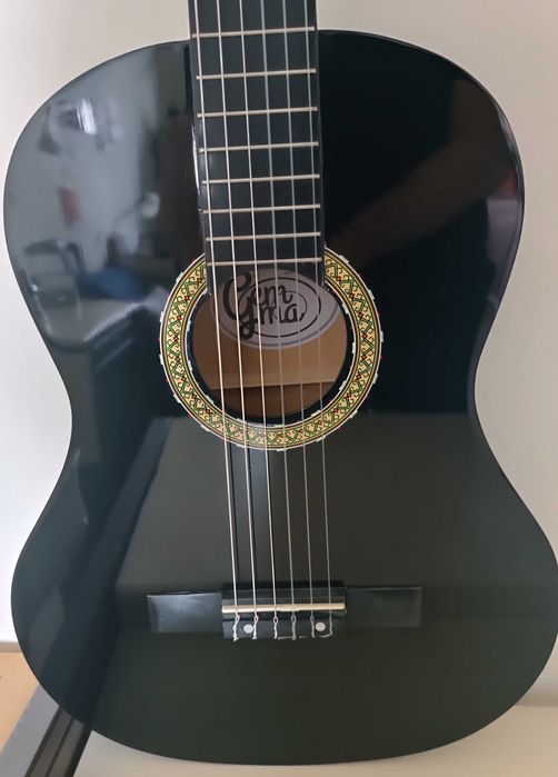 Guitarra clássica + Saco + Afinador - Boa e Barata para se iniciar