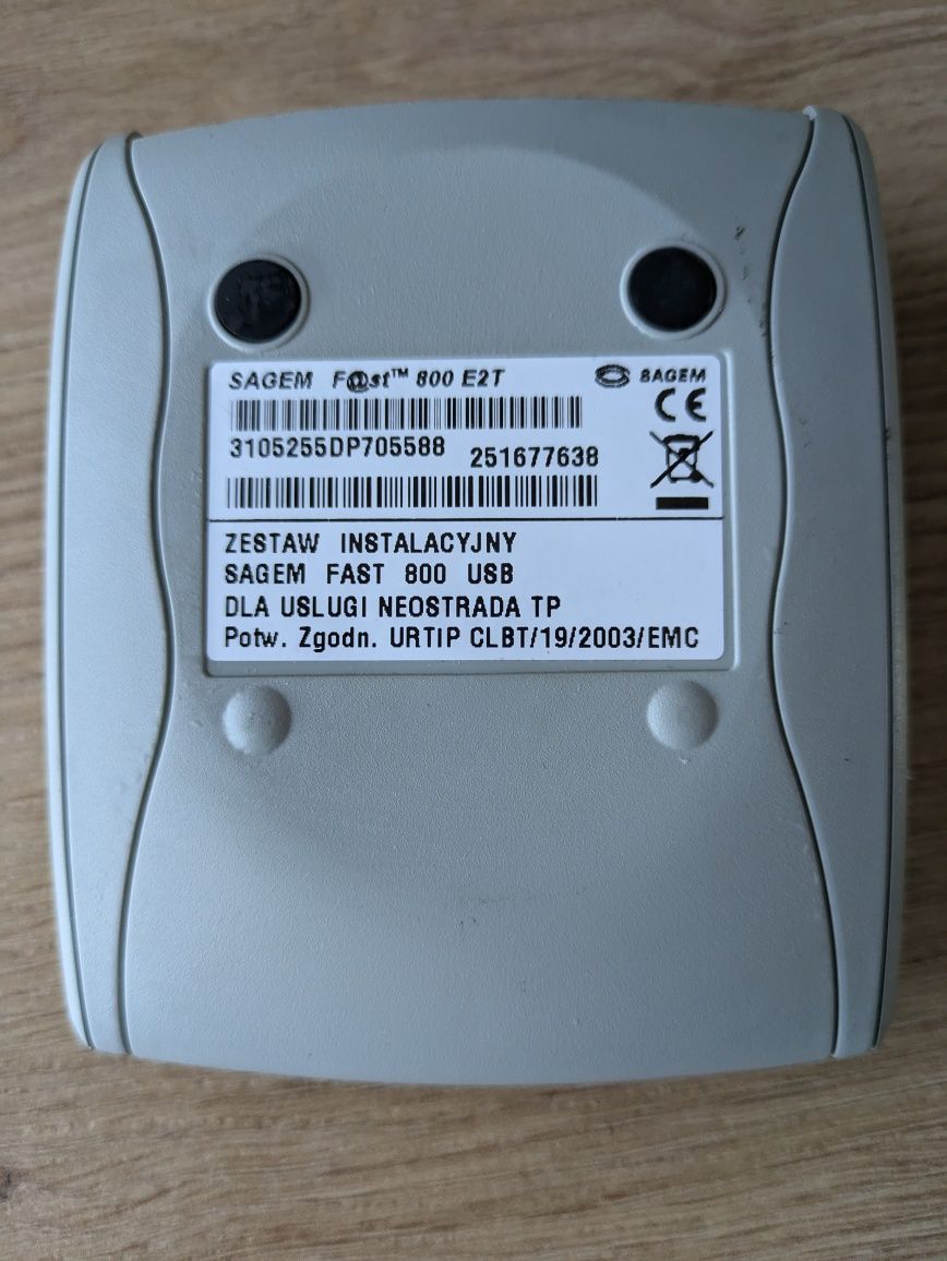 Modem SAGEM Fast 800 neostrada tp