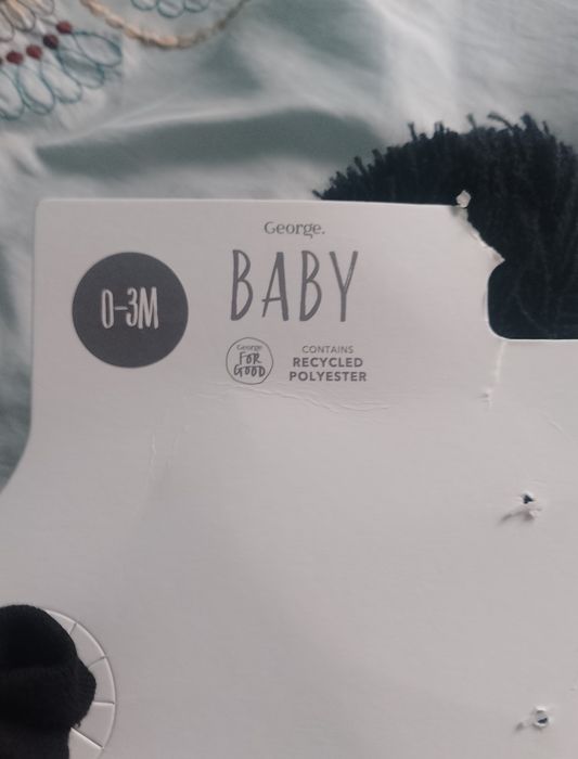 George шапка і пінетки, 0-3 місяці
