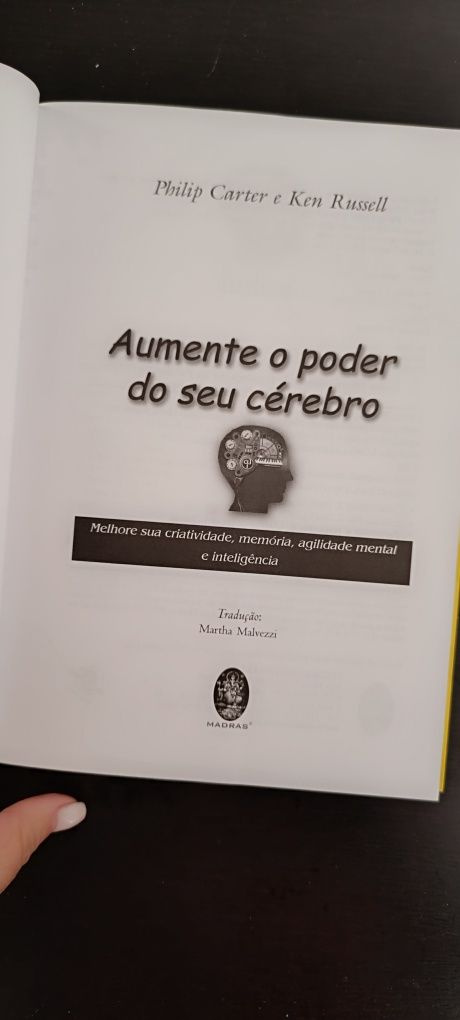 Livro Aumente o Poder do seu cérebro . Usado
