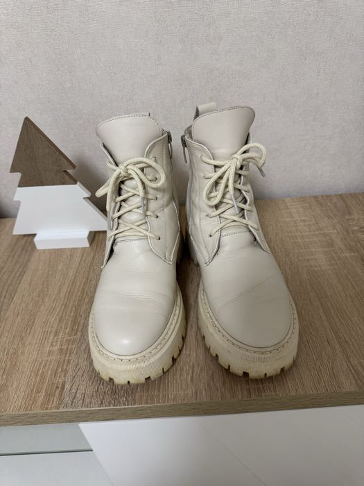 Зимові черевики натуральна шкіра