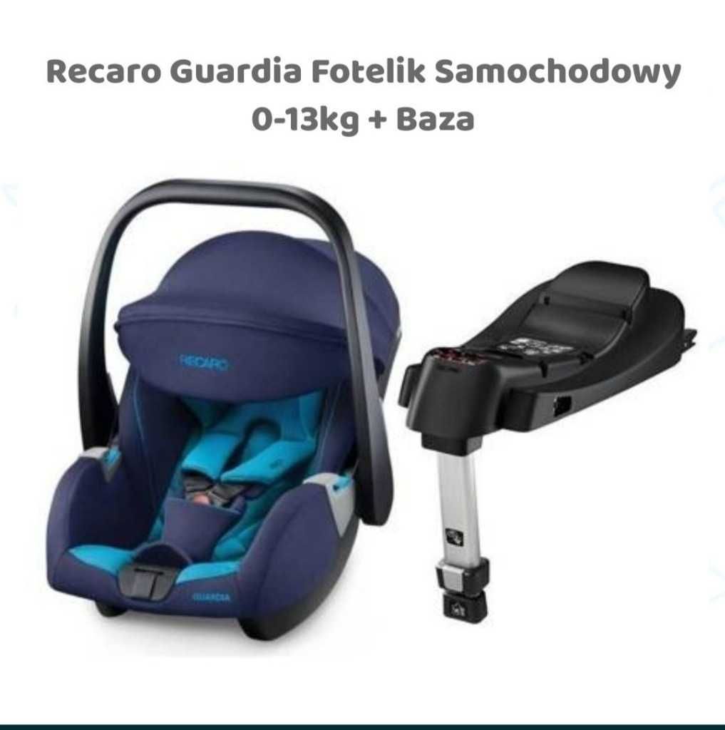 Fotelik Nosidełko Recaro 0-13 kg Baza isofix