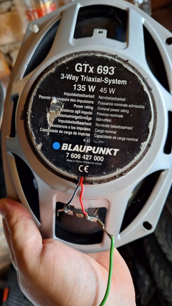Głośniki  blaupunkt  Gtx 693. Napisz a dogadamy się z ceną