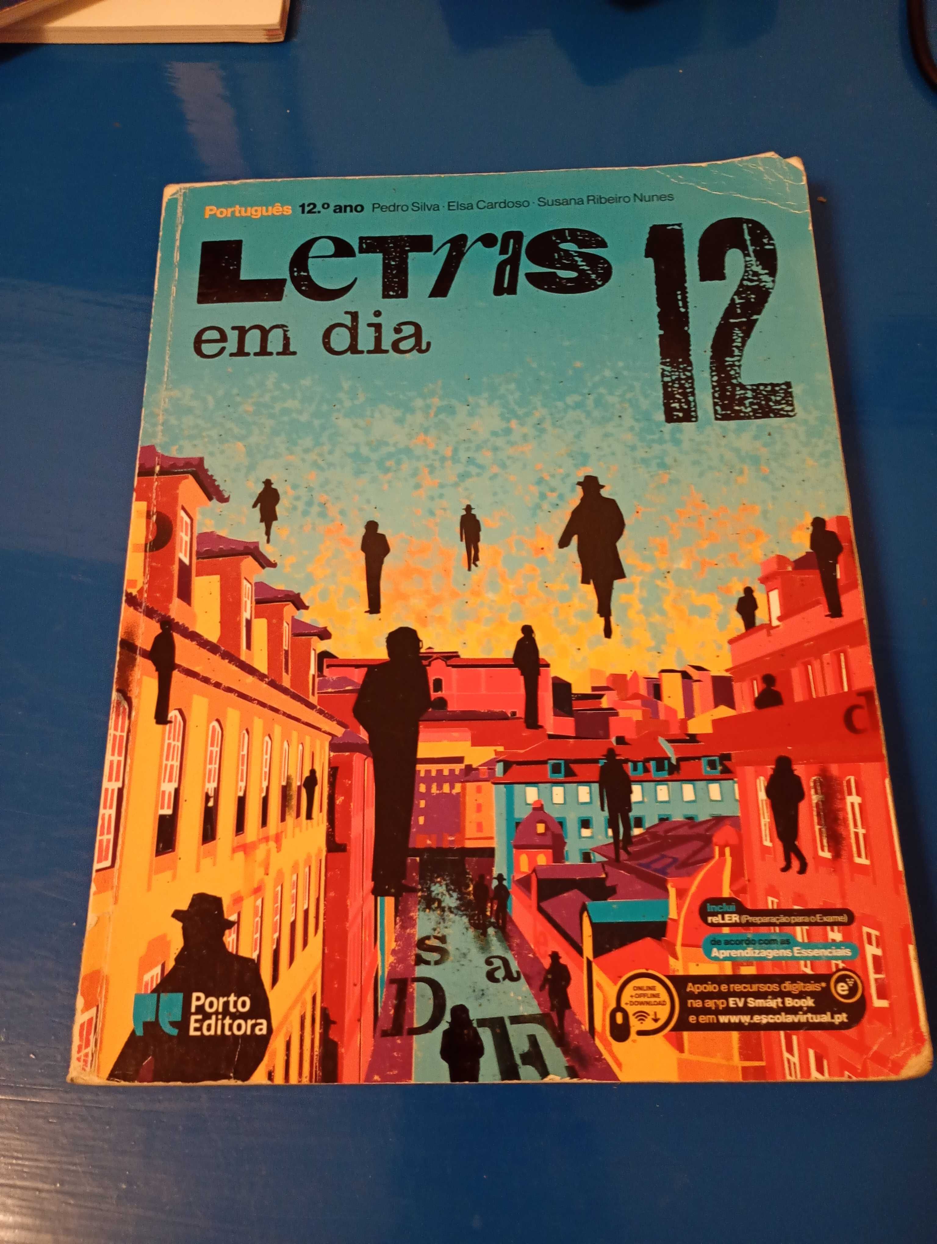 Letras em dia 12 ano manual