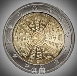 PORTUGAL Rolo 2€  Uma Moeda Pela Paz