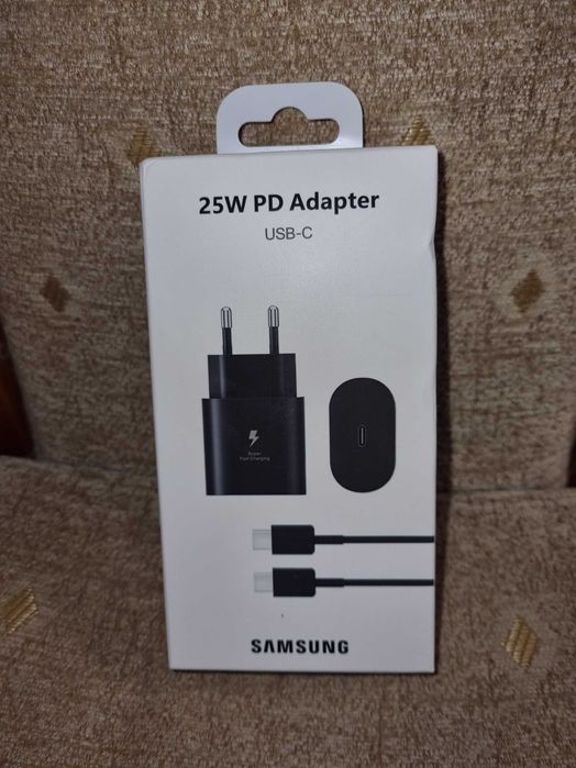 Szybka ładowarka + kabel SAMSUNG 25W