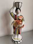 Fikuśny Cudowny Porcelanowy Świecznik Villeroy & Boch Kobieta Ipanema