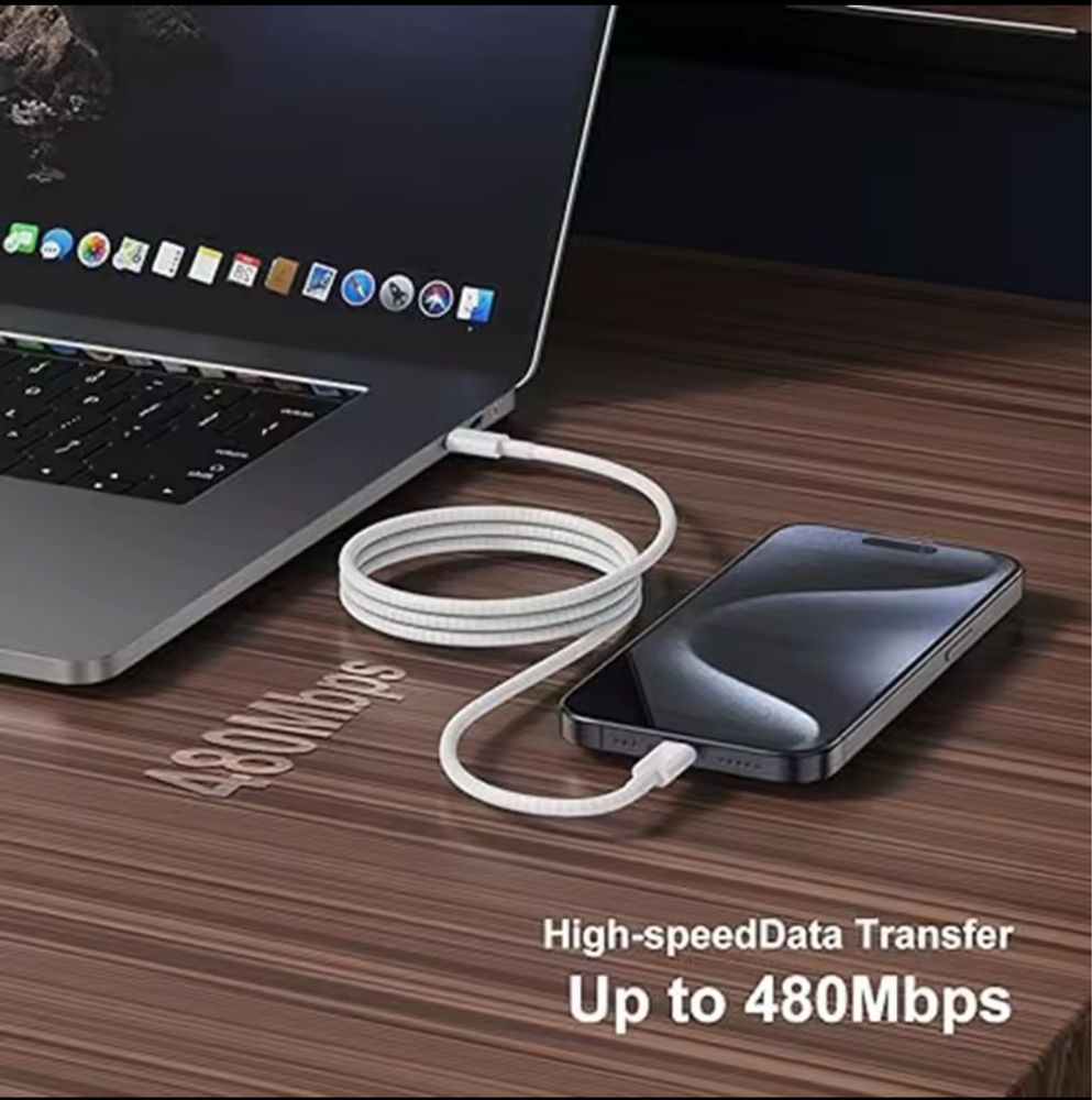 Кабель для зарядки iphone/Android/TupeC-TupeC 2m
